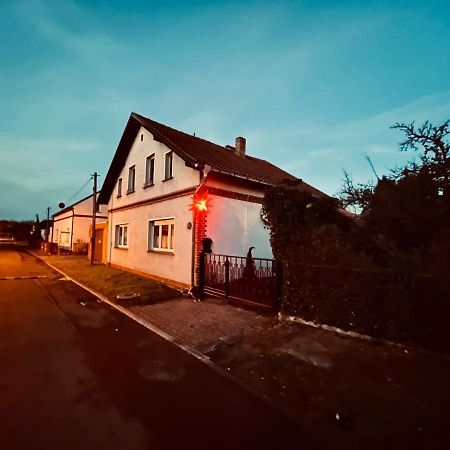 Kahnstuebchen Mit Neuem Innenhof Garten Lubben Bagian luar foto